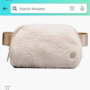 Lululemon athletica fleece belt bag